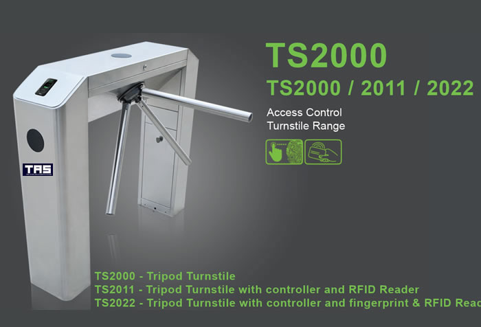 Turnstile ts2000 Access Control and Attendance stand alone product